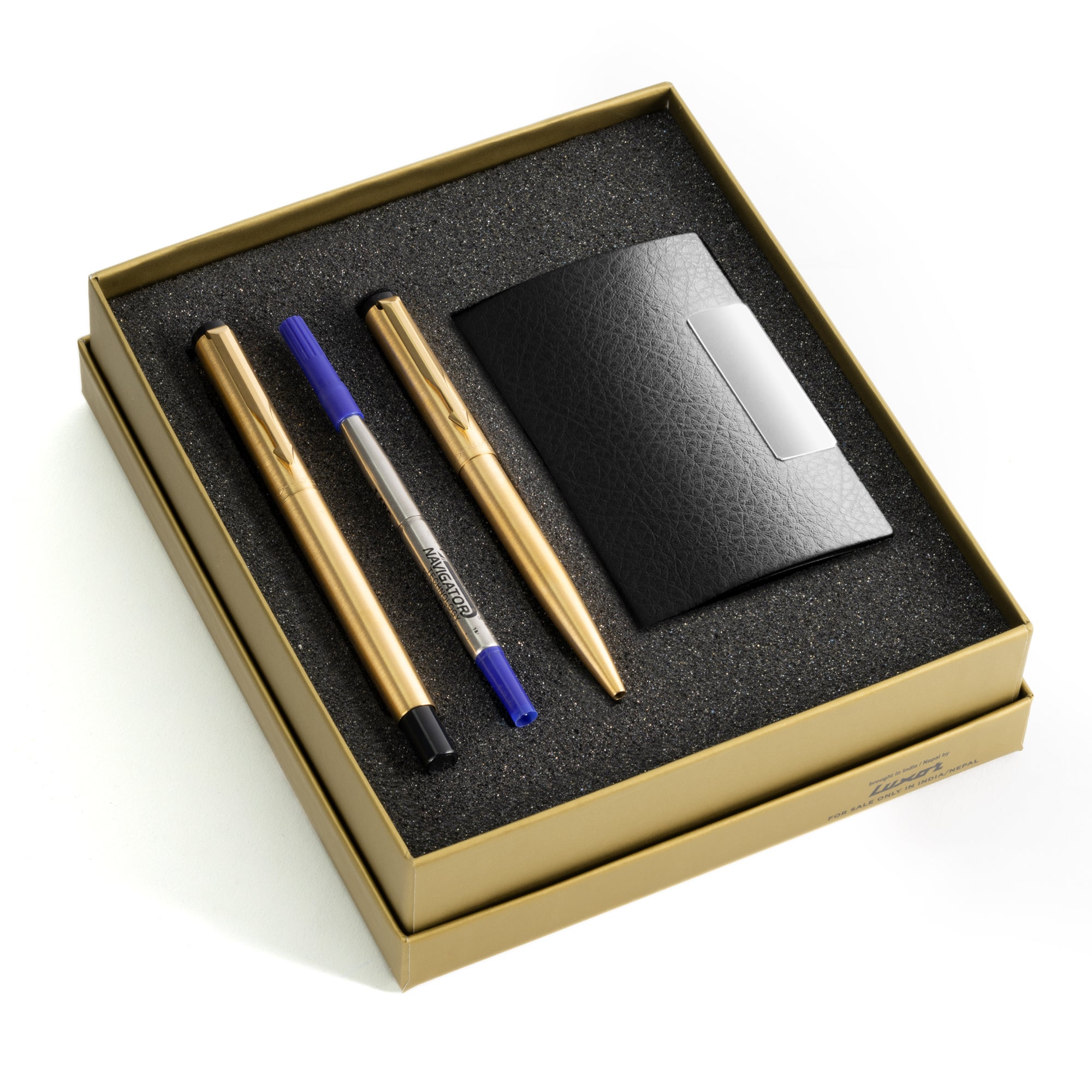 Vector Gold Finish Gift Set